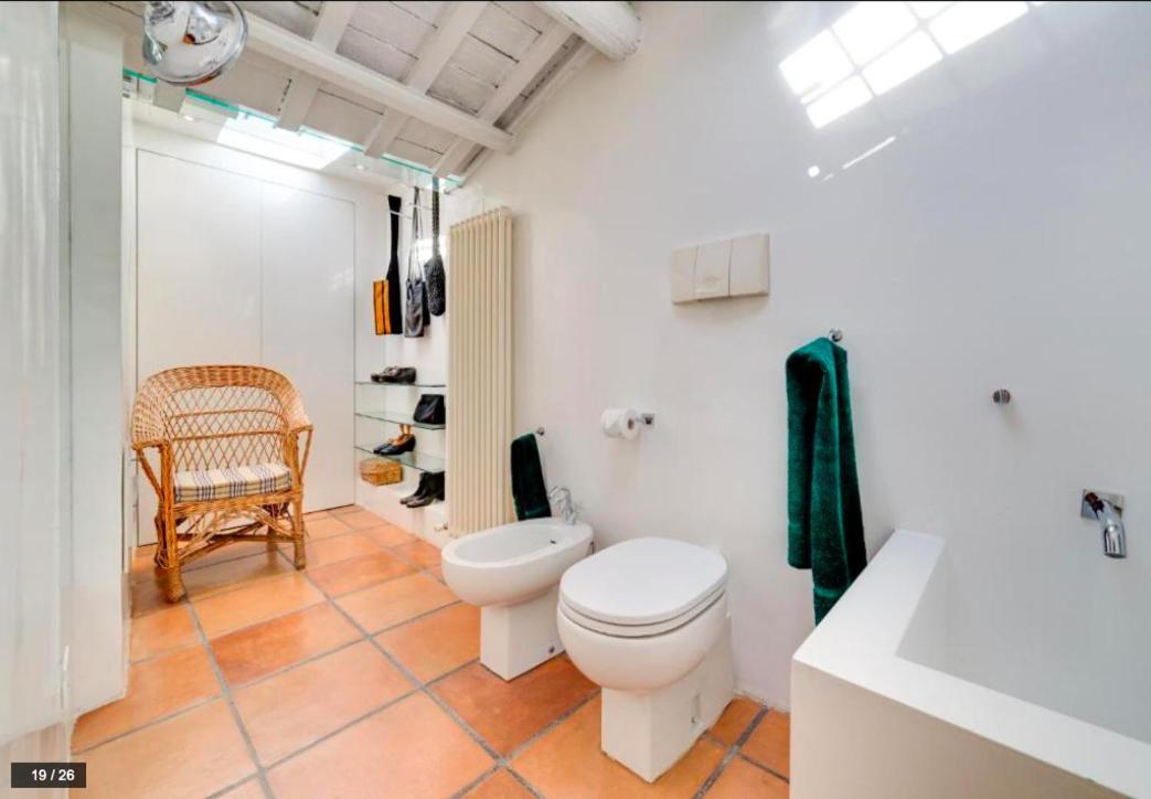 Luxury Art Apartment In Trastevere With Terrace Rome Bagian luar foto