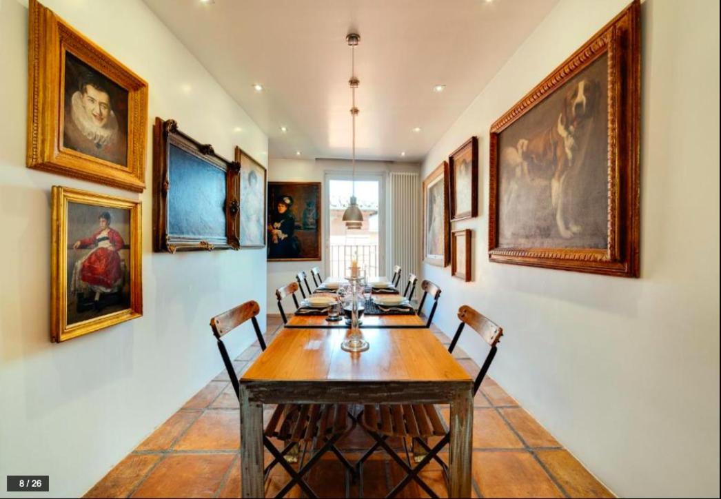 Luxury Art Apartment In Trastevere With Terrace Rome Bagian luar foto